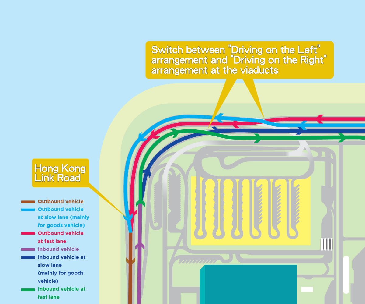 The Hong Kong-Zhuhai-Macao Bridge Hong Kong Port Right-driving Arrangement -lg