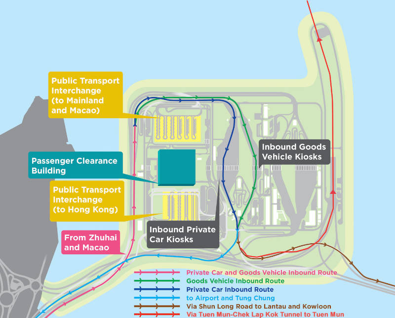 Layout Plan of Domestic Public Transport Interchange